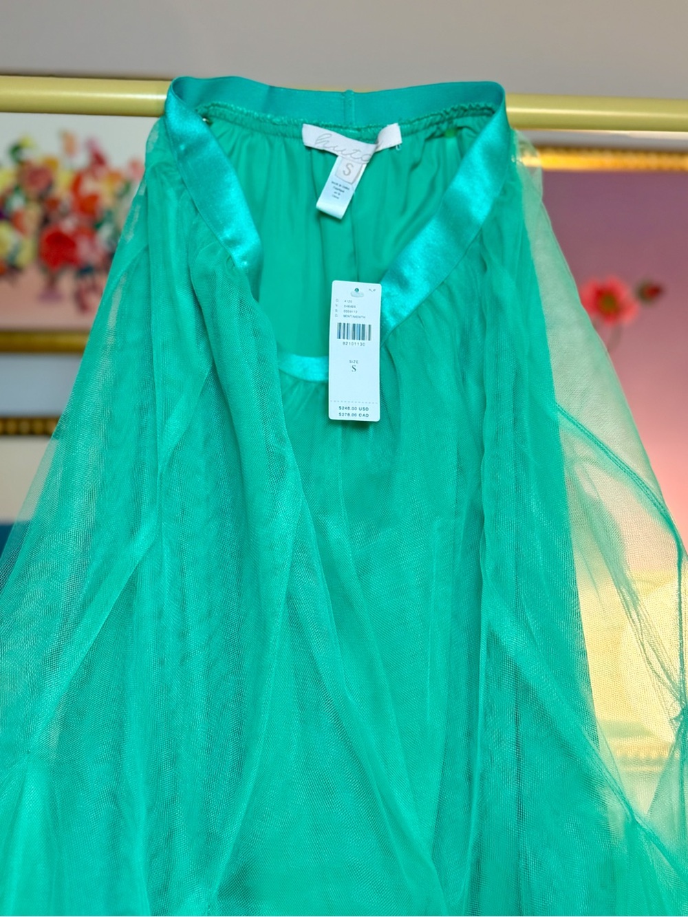 Hutch (Anthropologie) Greene Tulle Mermaid Skirt - Size S - NWT - Picture 4 of 9